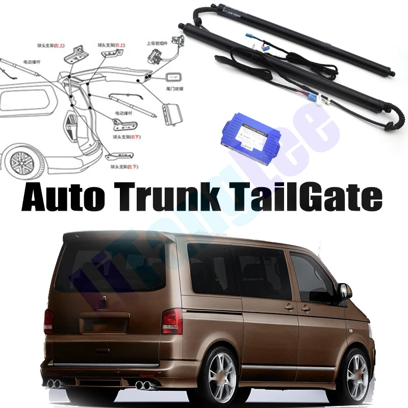 Car Power Trunk Lift For Volkswagen VW T5 Transporter Caravelle Electric Hatch Tailgate Tail Gate Strut Auto Rear Door Actuator