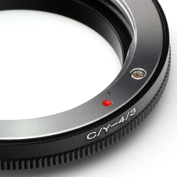 Pixco Lens Mount Adapter Ring Voor Contax Yashica Cy Lens Olympus Four Thirds OM4/3 Camera E-5 E-3 e-30 E-620 E-610 E-600