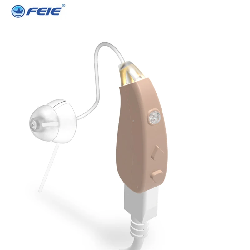 USB Rechargeable Hearing Aid BTE Hearing Aids Ear Hearing Amplifier Adjustable Tone Hearing Device for Elderly Sound Amplifier