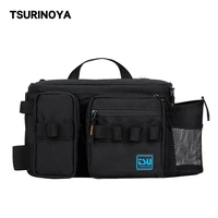 TSURINOYA-bolsa de pesca multifunción RX1911, riñonera de gran capacidad, aparejos de pesca, señuelos, bolsa de almacenamiento, bolso para deportes al aire libre