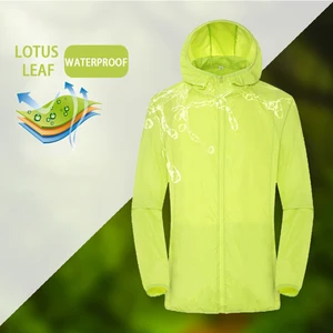 LNGXO-Walking Jacket for Men and Women, Sunscreen Collusion, Quick Drying, Outdoor Sports Rainfall, Unisex, Camping, Running 6 Main Sales Coats - №3