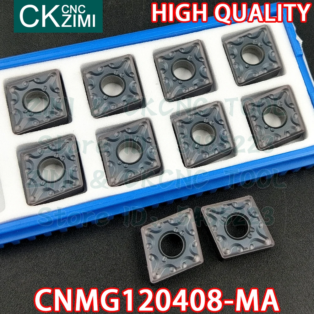 CNMG120408-MA ZM1125 CNMG 120408 MA Chèn cacbua bên ngoài Dụng cụ chèn tiện ngoài Máy tiện kim loại cơ khí CNC Dụng cụ cắt tiện