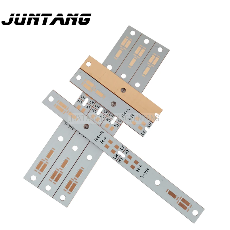 10pcs1860 H4 three-color copper substrate LED PCB LED copper substrate LED circuit board thermoelectric separation