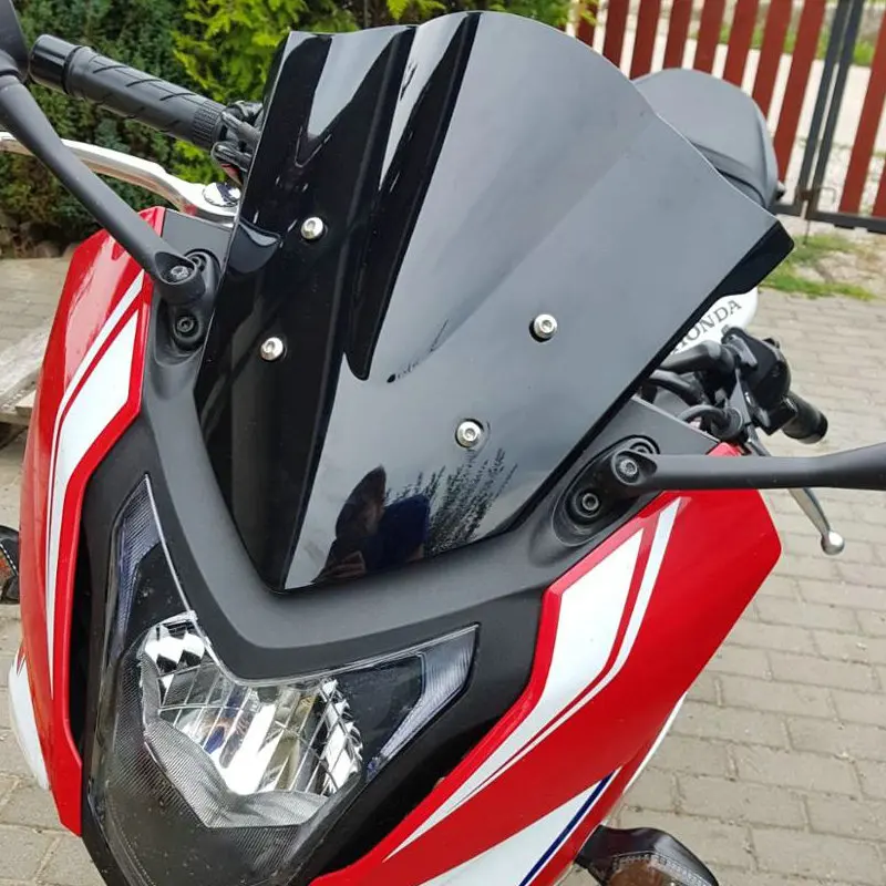 

Motorcycle ABS Plastics WindScreen Windshield Deflectors For 2014 2015 2016 2017 2018 Honda CBR650F CBR 650 F 14 15 16 17 18