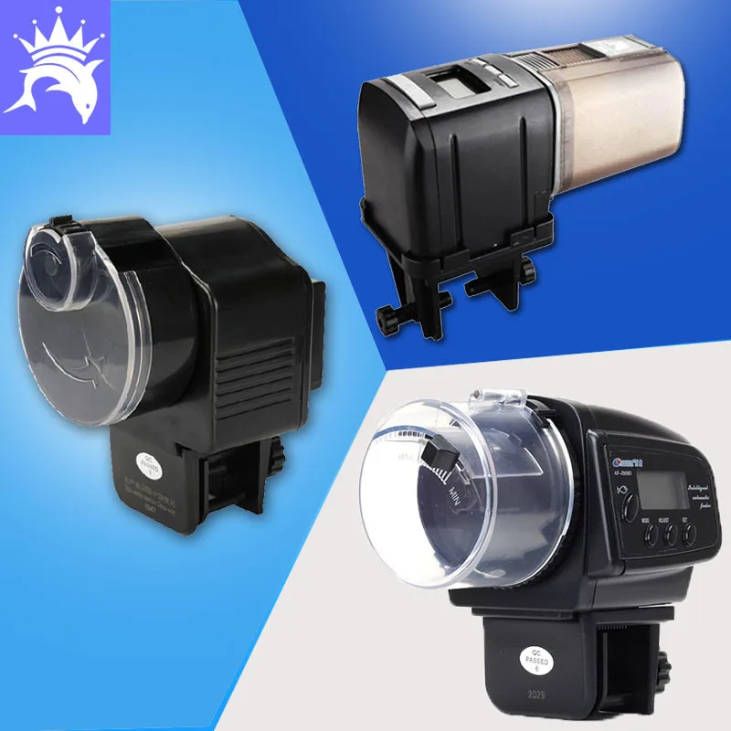 

Аквариумная кормушка RESUN для аквариума, автоматическая кормушка для рыб с орнаментом, кормушка для аквариума 2003 2005D, кормушка для аквариума AF2009D