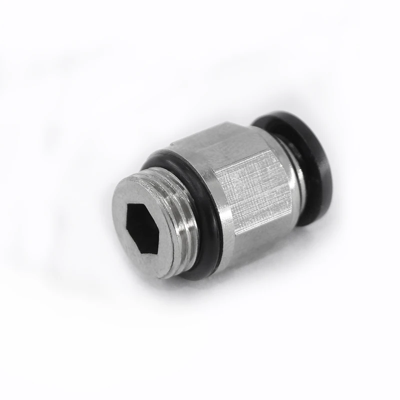 1 pcs PC-G 12 mm Pneumatic Threaded Straight Through Tube Fittings Quick Connector