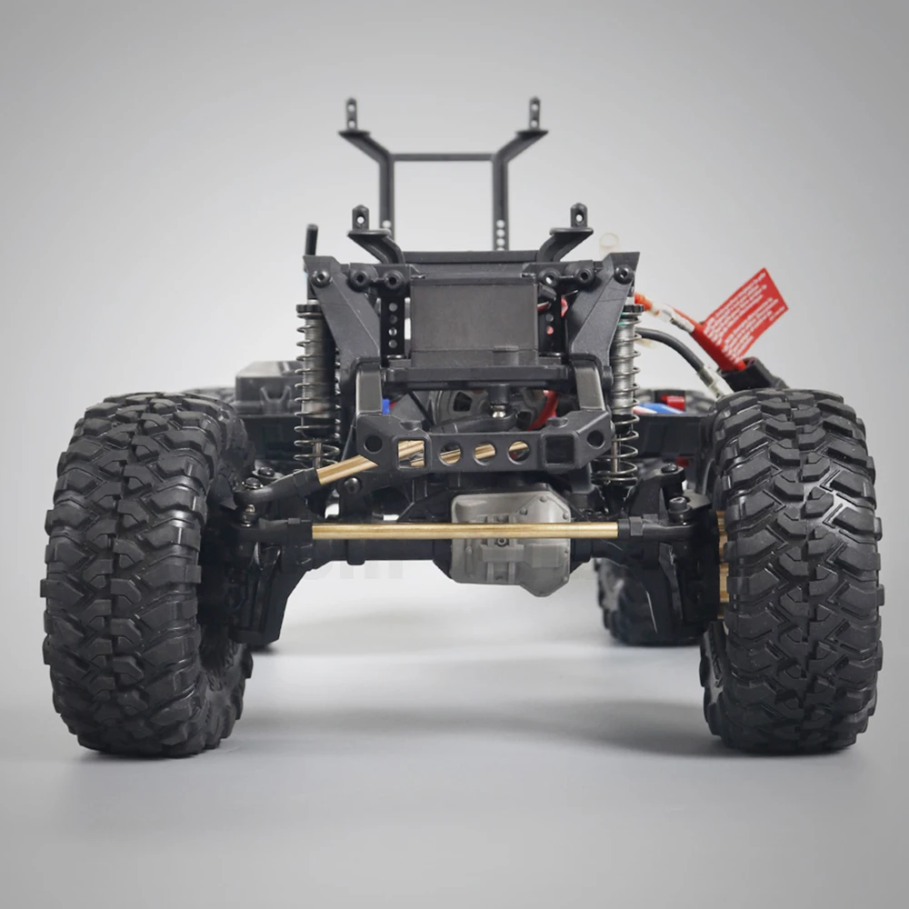 1 Set di maglie non assemblate in ottone collegamenti di sospensione e sterzo per 1/10 RC Crawler TRX4 TRX6 G63 6x6 parti di aggiornamento