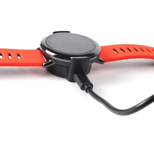 ساعة ذكية USB كابل شحن قاعدة قاعدة شاحن مهد حامل محول ل Xiaomi Huami Amazfit Pace 1st Sport Smart Watch أعلى 12 مبيعات بطارية Amazfit Pace - رقم 1