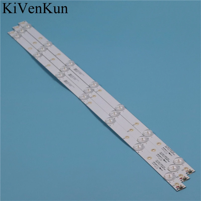 

7 Lamp 620 mm LED Backlight Strips For Philips 32PFT4131/12 Bars Kit TV LED Line Band HD Lens GJ-2K16 D2P5-315 D307-V2.2 LB32080