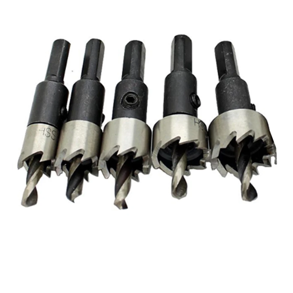 wholesales high Quality 1 pcs 12-50 mm HSS Drill Bit Hole Saw Set Stainless Steel Metal Alloy Drill Bits