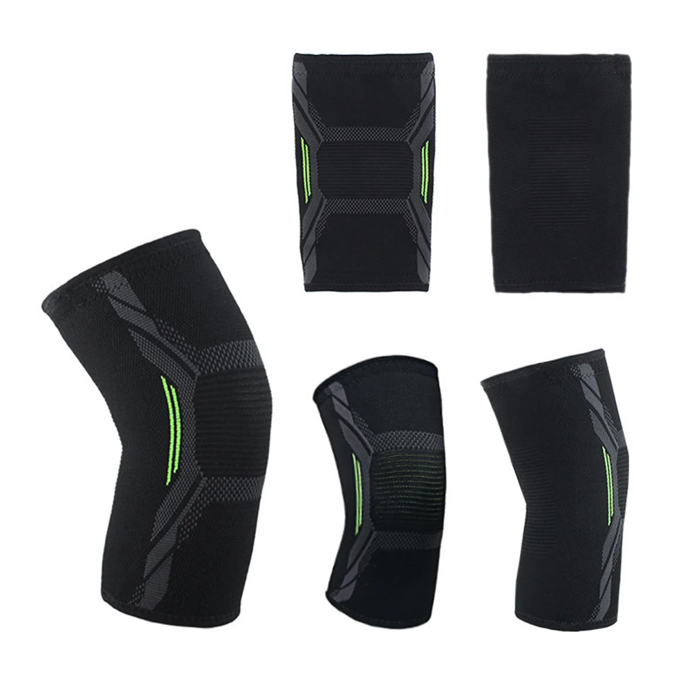 Elastic Knee Pads Nylon Sports Fitness Kneepad Fitness Gear Knee Pads Sportswear Sports Safety  Knee Pads Sports Accessories