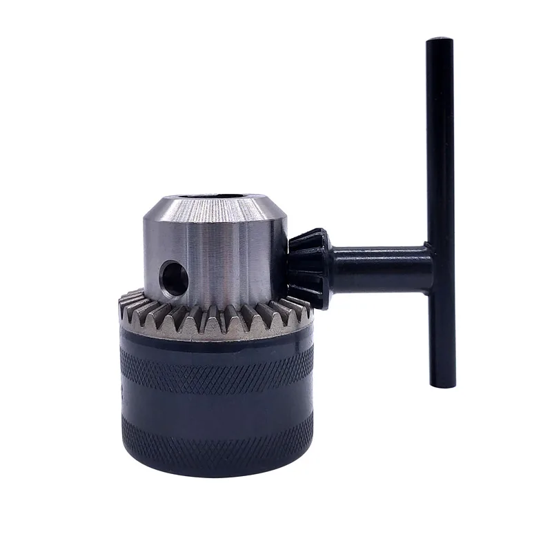 1pcs 1-13mm 3-16mm B16 B18 1/2 Thread Drill Chuck Conversion Drill Chuck Wrench Into Electric Drill Keyless 3 Jaw Chuck