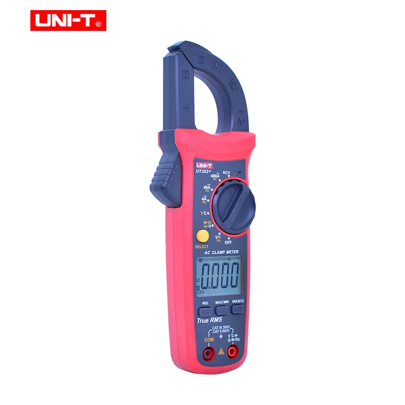 UNI T UNI-T Digital Clamp Meter UT201 + UT202 + UT202A + AC DC Strom Amperímetro Tester Clamp Multimeter Widerstand frequenz