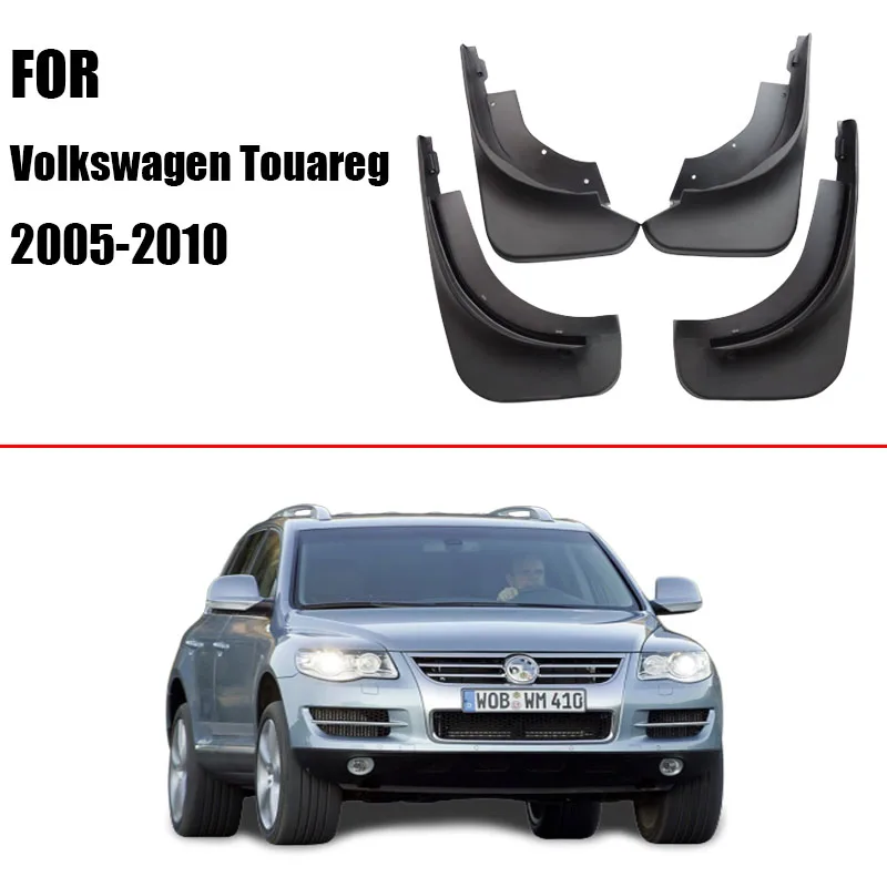 Mud flaps for Volkswagen VW Touareg 2005-2010 Mudguards Fender Touareg mud flap splash Guard Fenders car accessories Front Rear