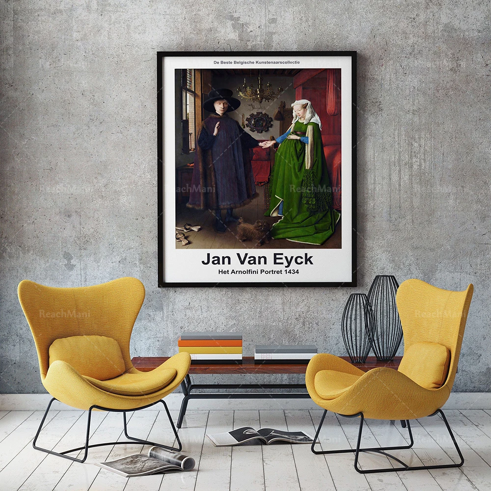 

Jan Van Eyck The Arnolfini Portrait 1434 Middle Ages Art