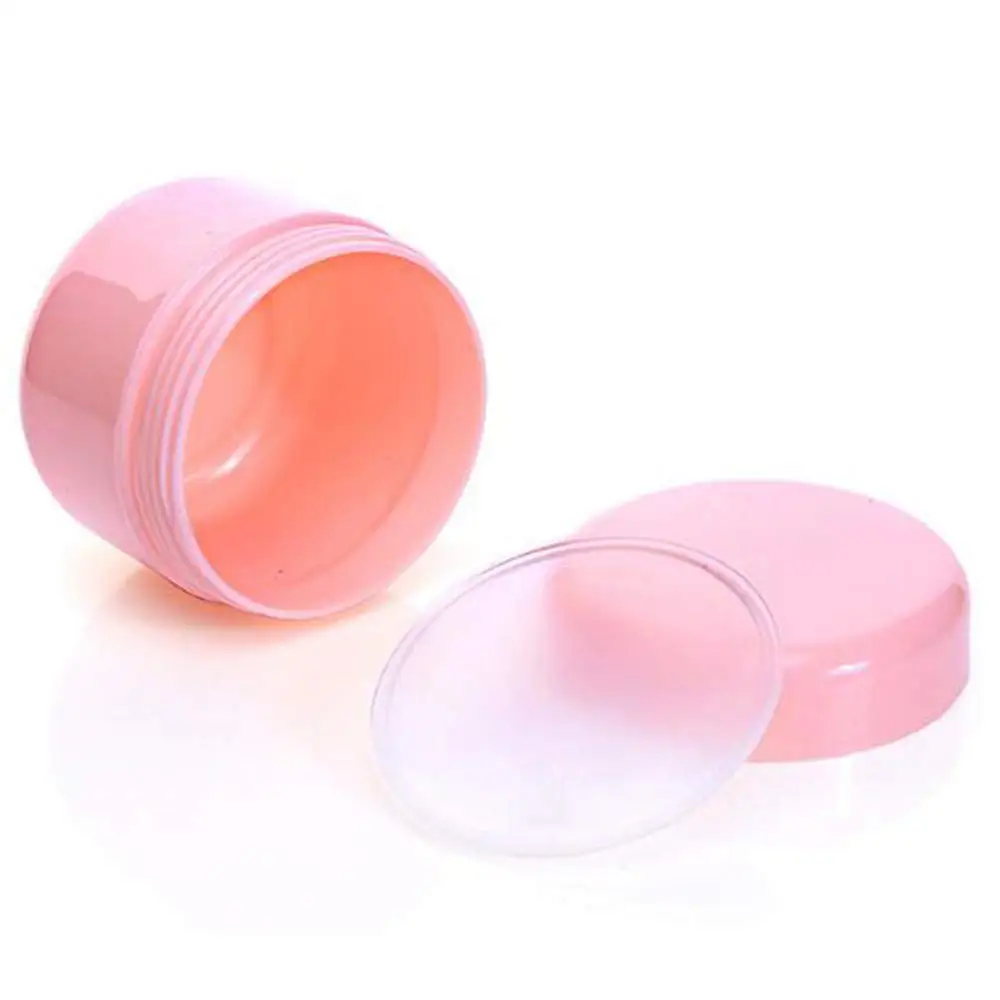 100Pcs 10g/20g/30g/50g Plastic Empty Makeup Jar Pot Refillable Sample Bottles Travel Face Cream Lotion Cosmetic Container image 4