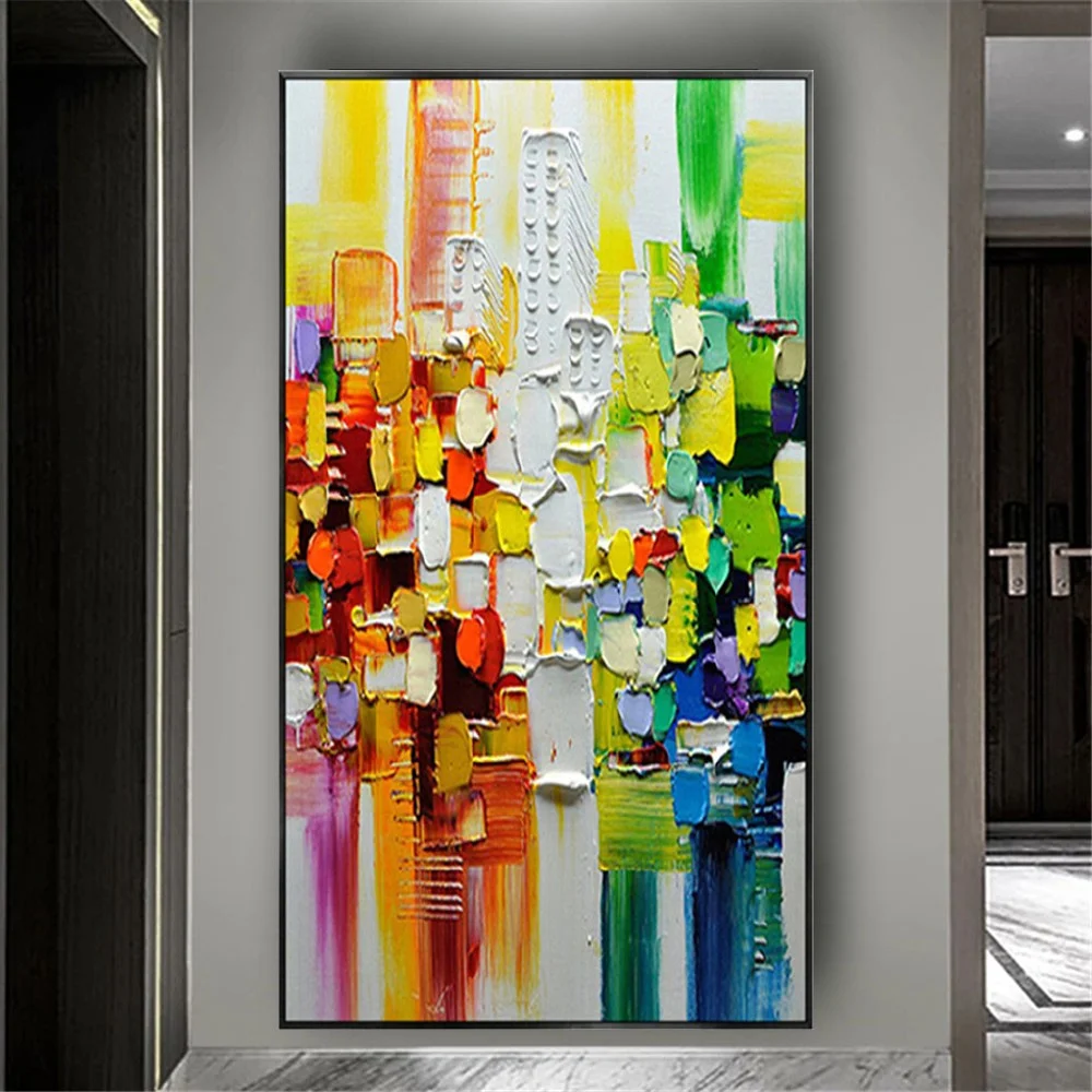 

Modern salon art 100% Handpainted Oil Painting On Canvas wall Painting New knife Painting Several Colors Wall Art for Home Decor