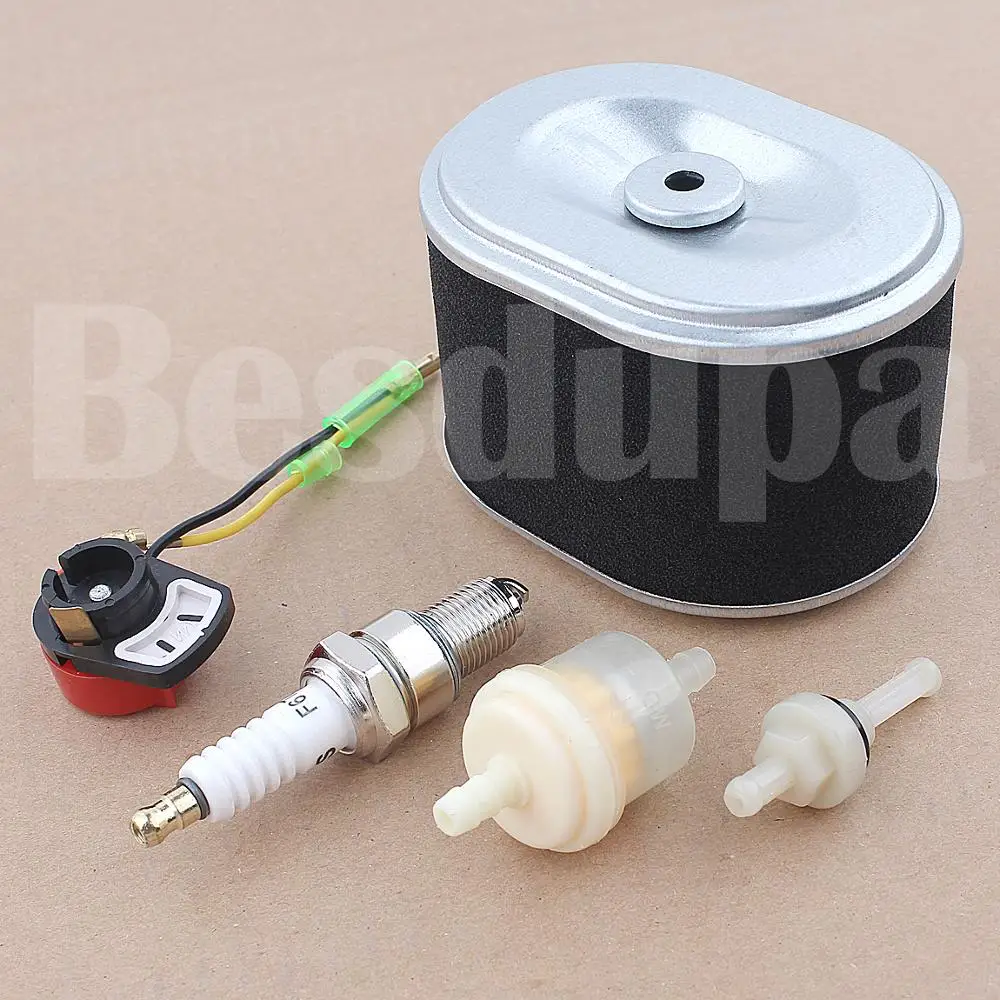 Imagem -03 - Kit de Filtro de Combustível para Honda Gx110 Gx140 Gx160 Gx200 Peças para Motor 3.5-hp 17gpze0505 w Interruptor Liga Desliga Alerta de Sensor de Óleo Baixo