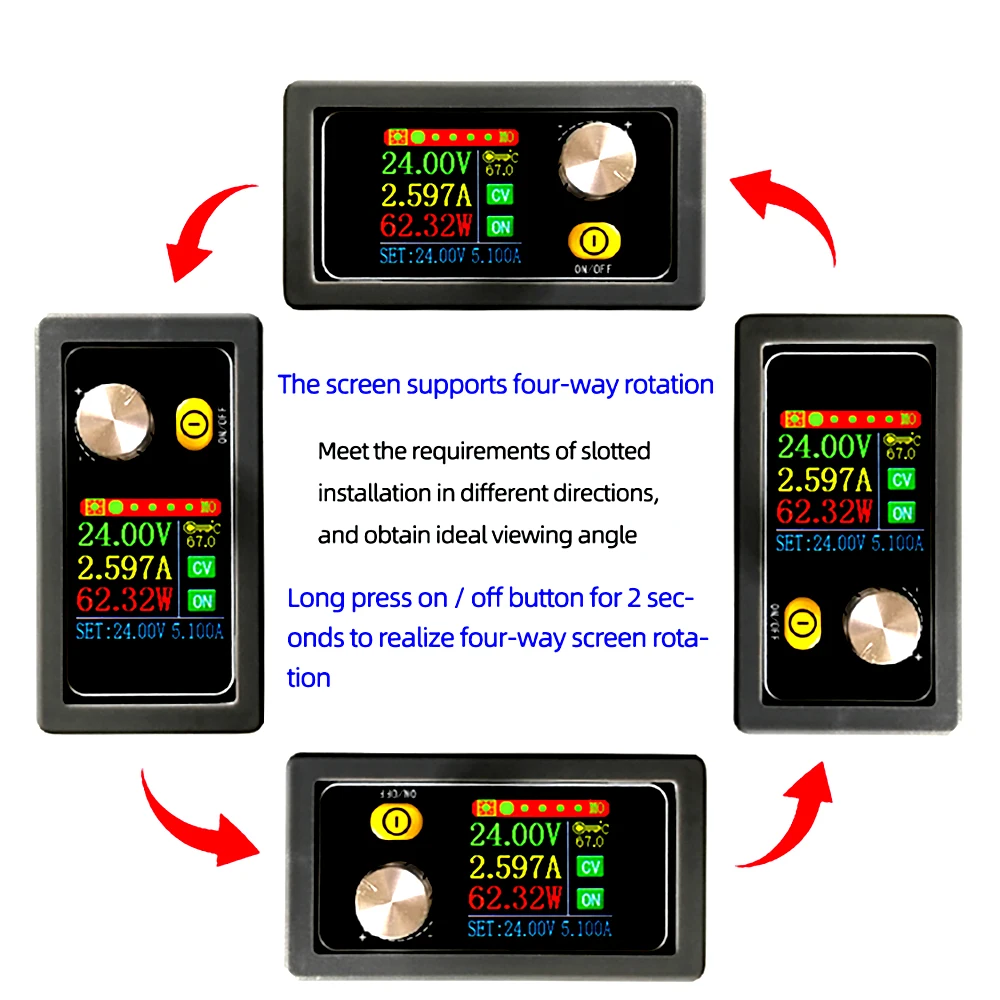 5V 12V Digital Wifi Voltmeter Ammeter Power Energy Meter 0.6V-36V DC-DC Step Down Buck Converter CC CV Power Supply Regulator