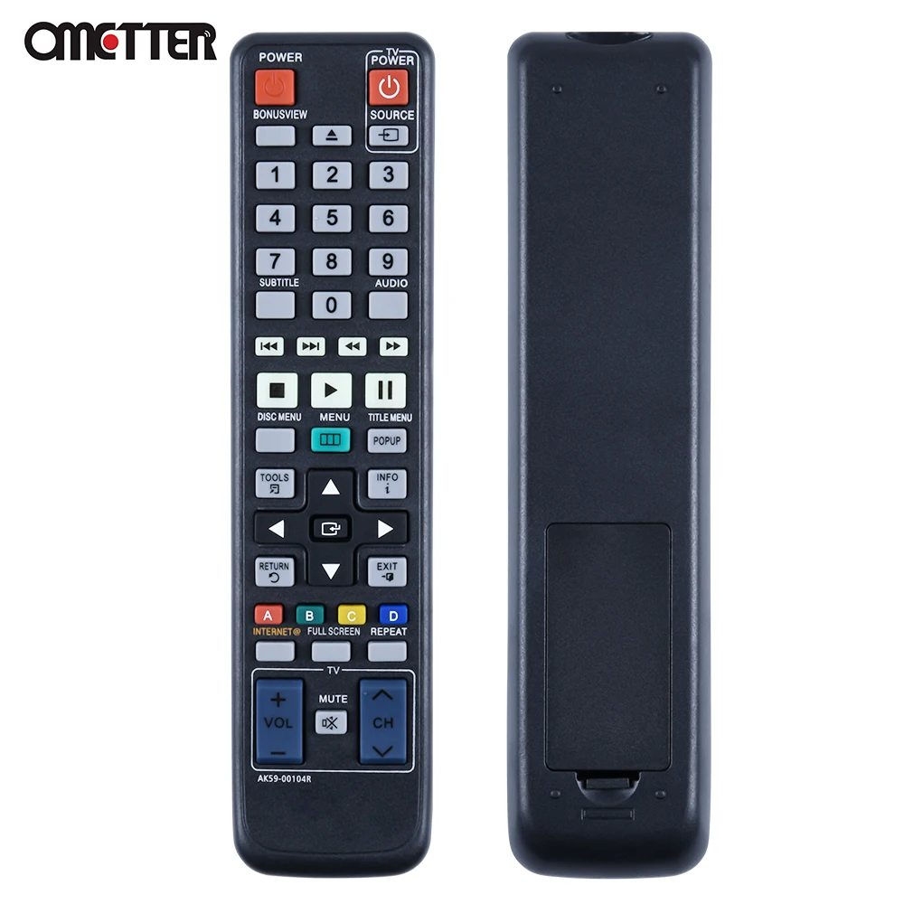 AK59-00104R Suitable for Samsung DVD Remote Control Blu Ray Player BD-C5500 BD-C7500 BD-C6900 BD-C5300 BD-5500C