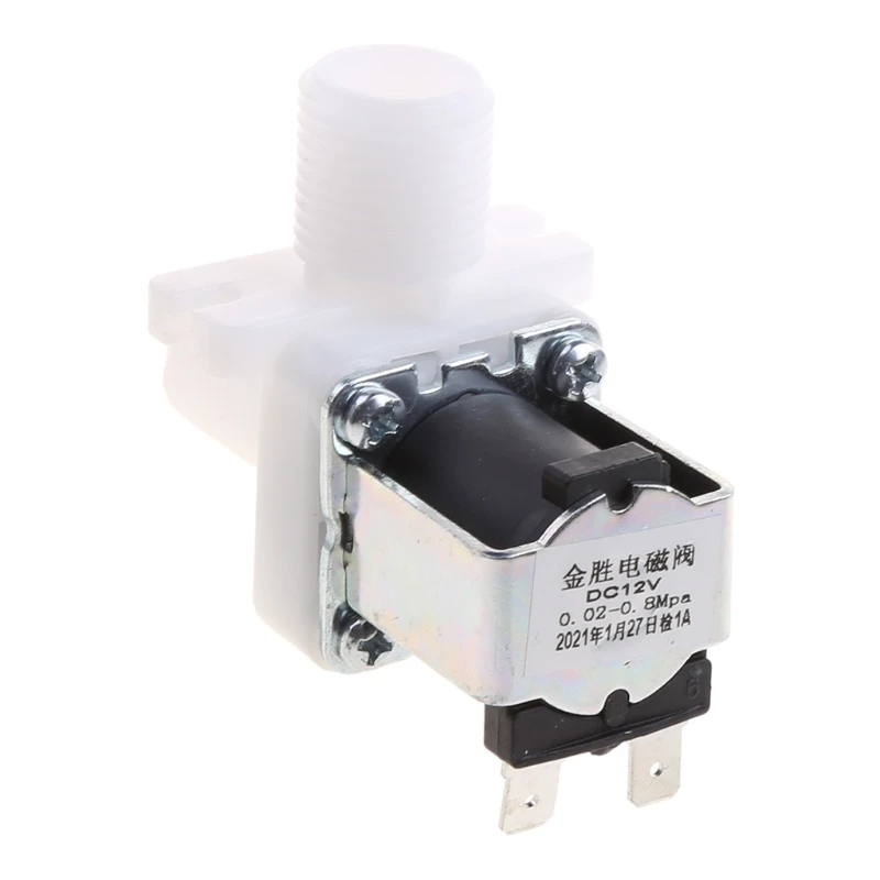

DC 12V Electric Solenoid Valve Magnetic N/C Water Air Inlet Flow Switch 1/2" Hot