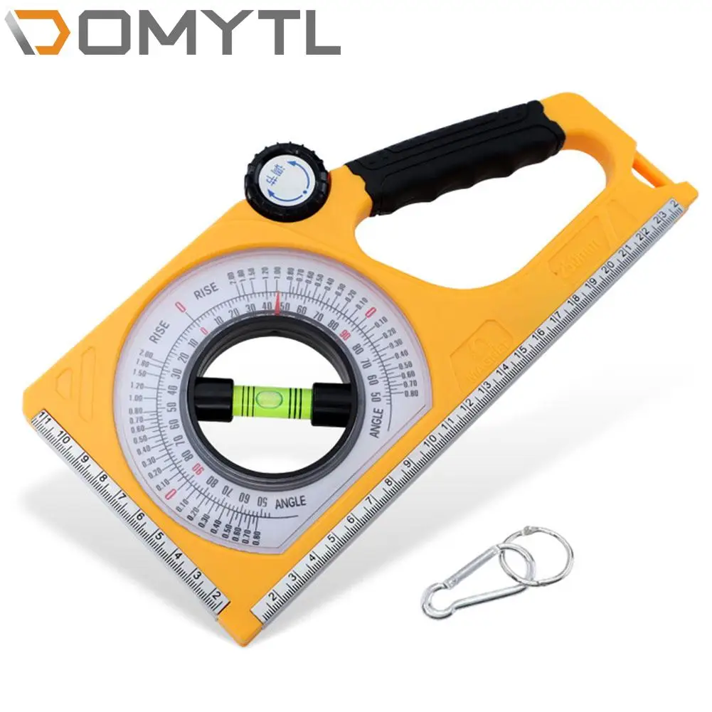 

Multifunctional Slope Measuring Instrument High Precision Level Magnetic Horizontal Ruler Angle Meter Engineering Slope Ruler