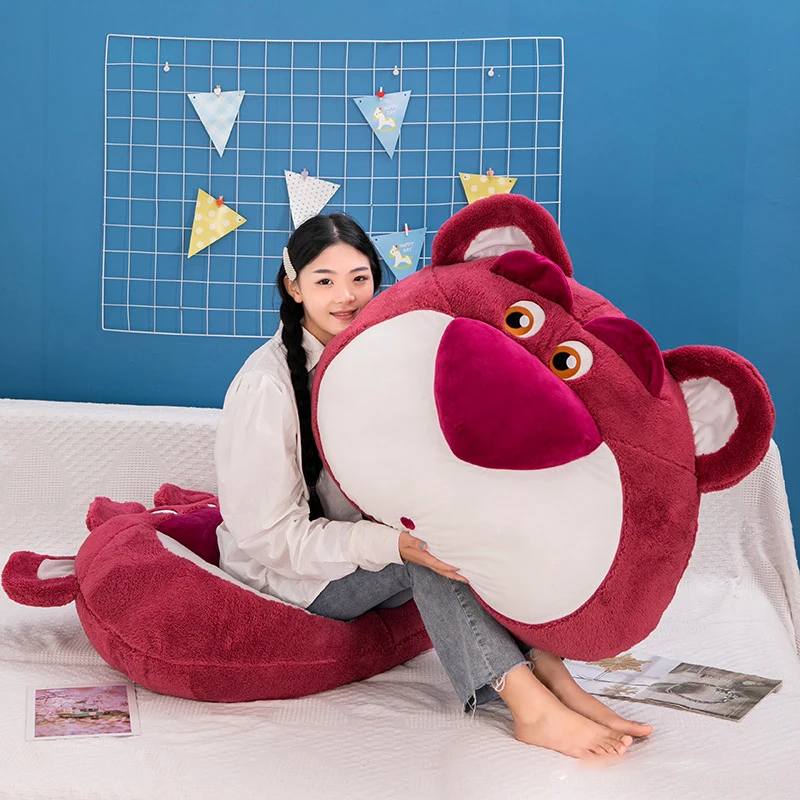 Disney Toy Story Lotso Huggin Gefüllte Plüsch Puppe Cartoon Erdbeere Bär Kid Kinder Mädchen Duftenden Geschenke Sofa Bett Dekorationen