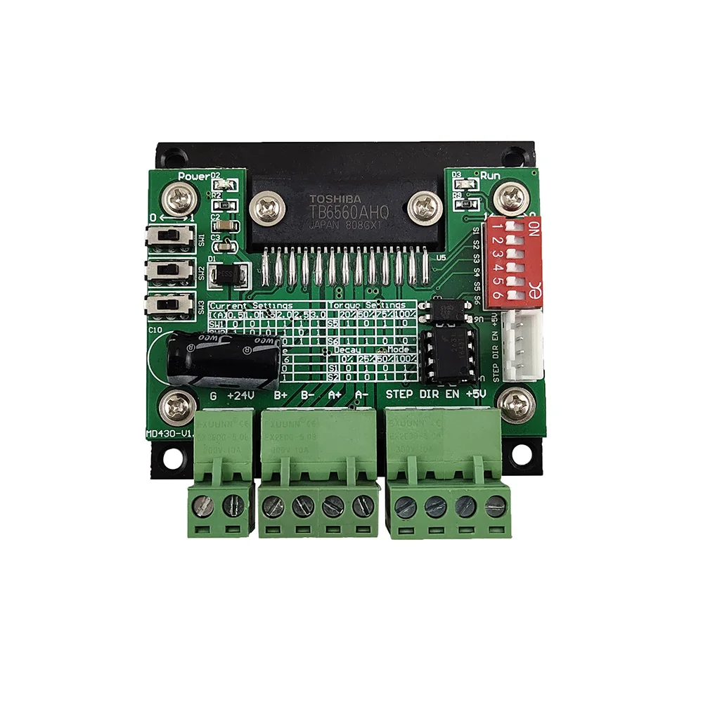 조각 기계 TB6560 칩 MD430 42/57 스테퍼 모터 드라이버 드라이버 보드