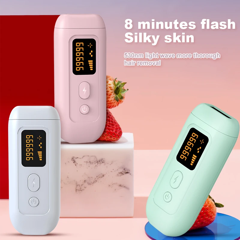 

IPL Hair removal Epilator a Laser Permanent Hair Removal Machine Face Body Electric depilador a laser 990000 Flashes depilator