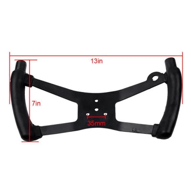 340x170 mm Go Kart Steering Wheel Butterfly Style Karting Steering Wheel For Riding Lawn Mower Racing Go Kart Parts 2019 NEW