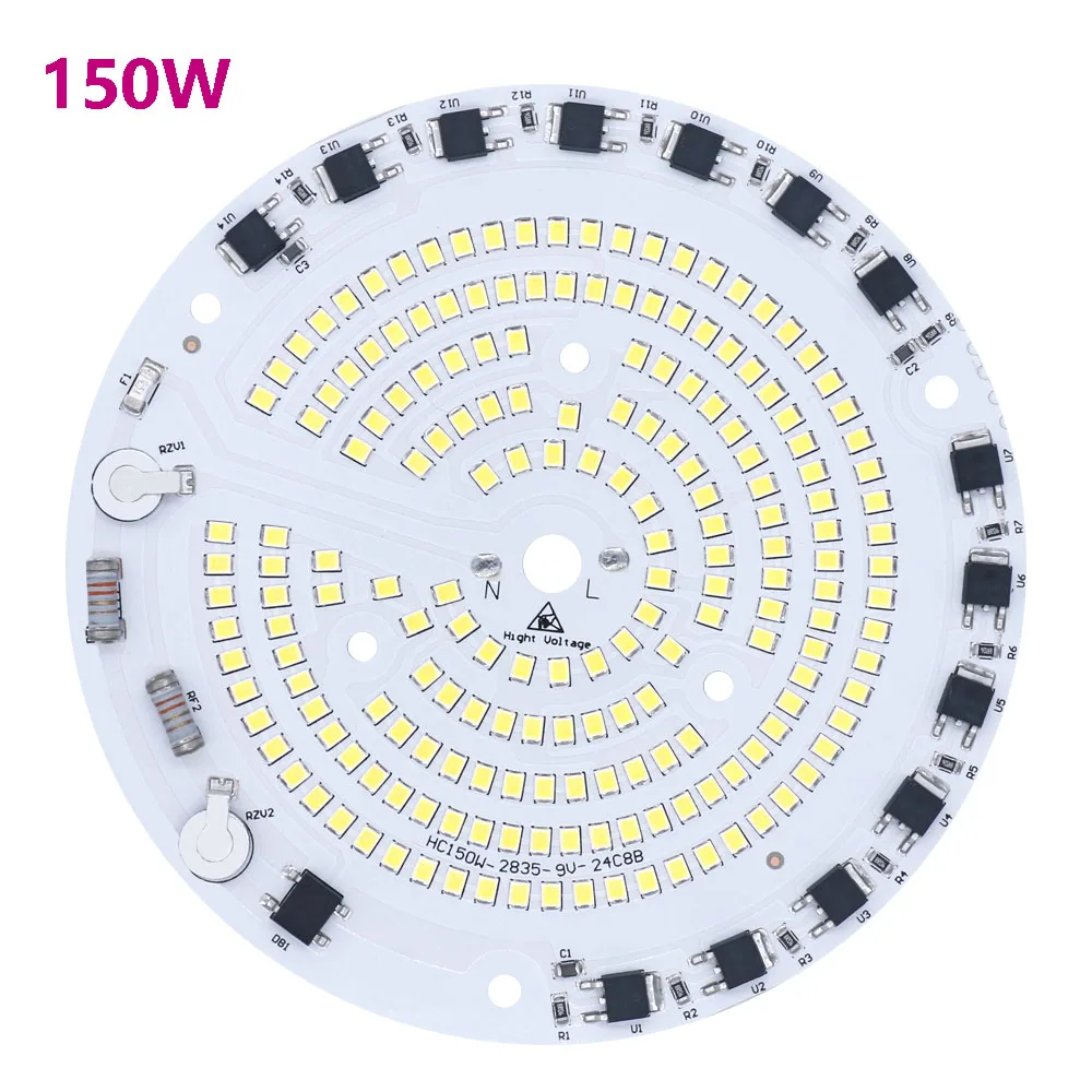 Chipy Cob LED 220V pełna moc 200W 50W nie ma potrzeby sterownik źródła światła Ligh płyta źródłowa liniowa Led lampy wokół zimnej bieli