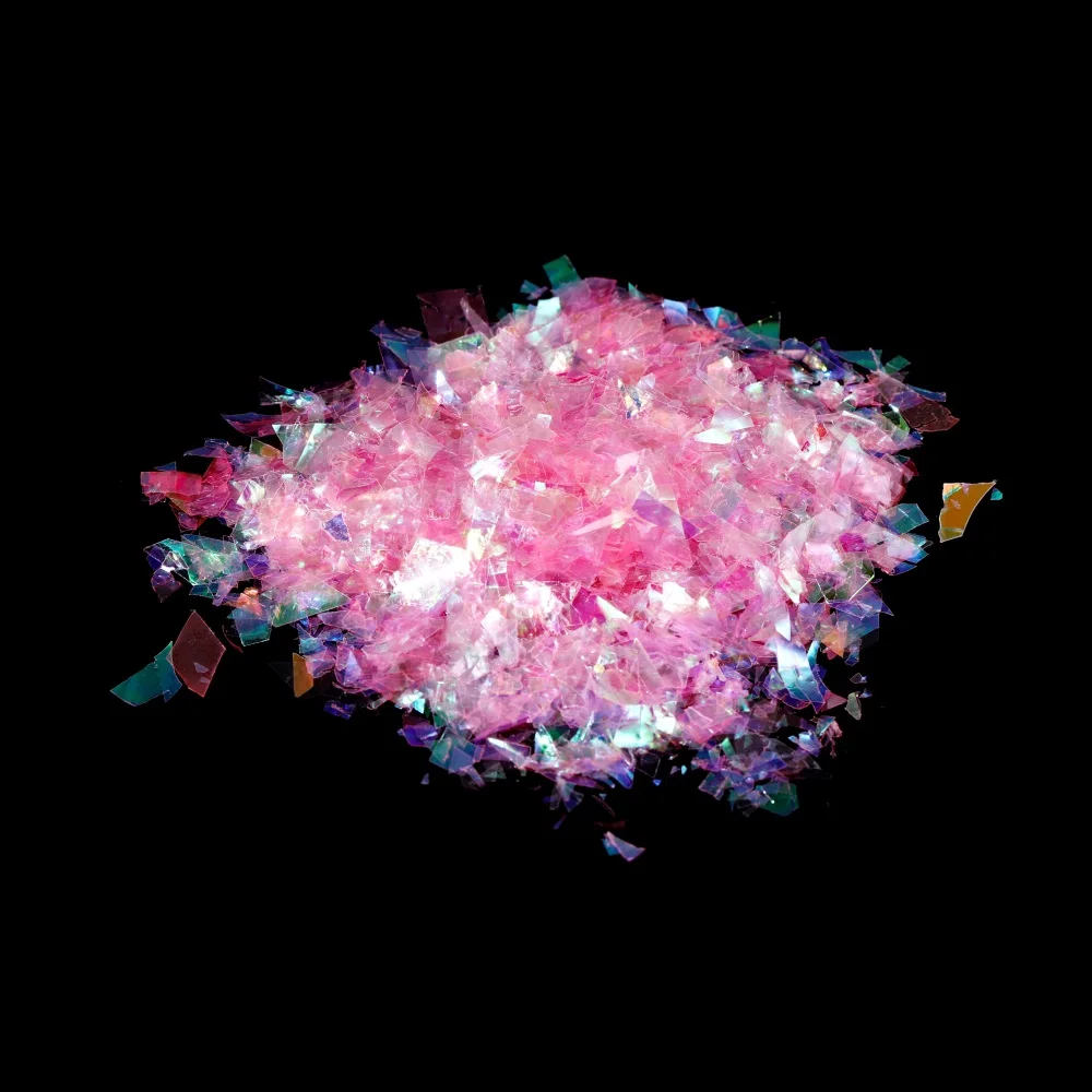 20 gr/beutel Unregelmäßige Candy Farbe Papierreste Epoxidharz Füllungen Pailletten Silikon Pailletten Für Epoxidharz Form Füllstoff Nagel Kunst