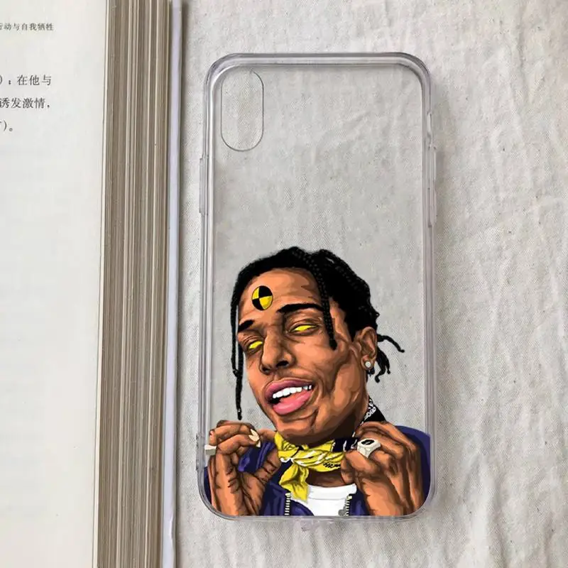 ASAP Mob Asap Rocky Rapper TESTING Phone Case for iPhone 11 12 13 mini pro XS MAX 8 7 6 6S Plus X 5S SE 2020 XR case