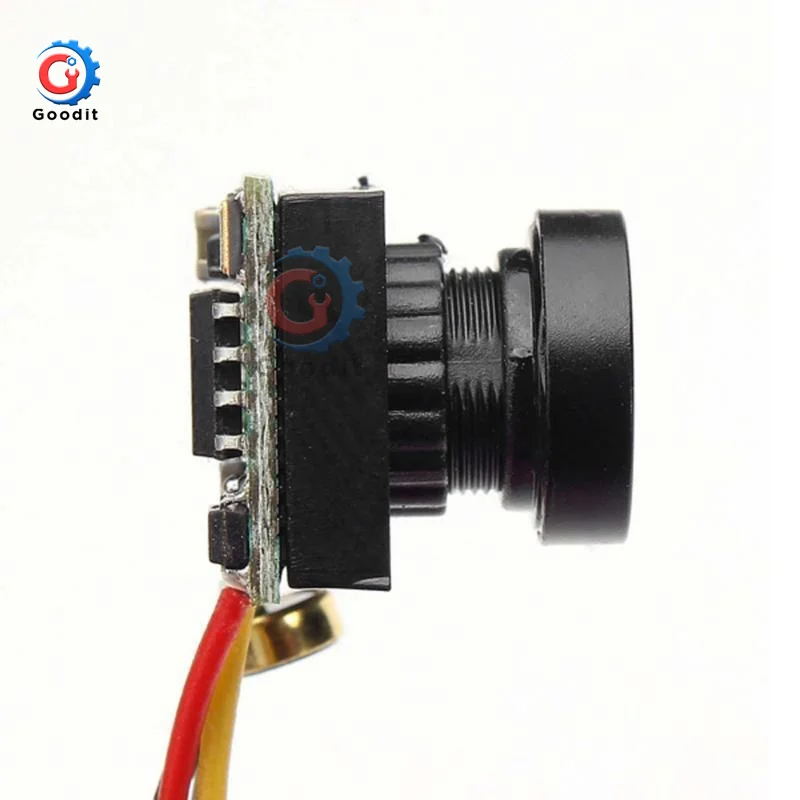600TVL 1/4 1.8mm CMOS 170 Degree Wide Angle Lens FPV Micro Camera 3.7-5V for RC Racing Freestyle Drones Airplane Sensor Camera
