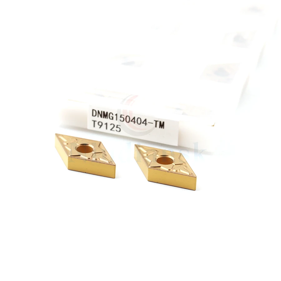 Hoge Kwaliteit DNMG150404 Tm T9125 DNMG150408 Tm T9125 Carbide Inserts Externe Draaigereedschappen Hoge Hardheid Cnc Draaibank Mes Gereedschap