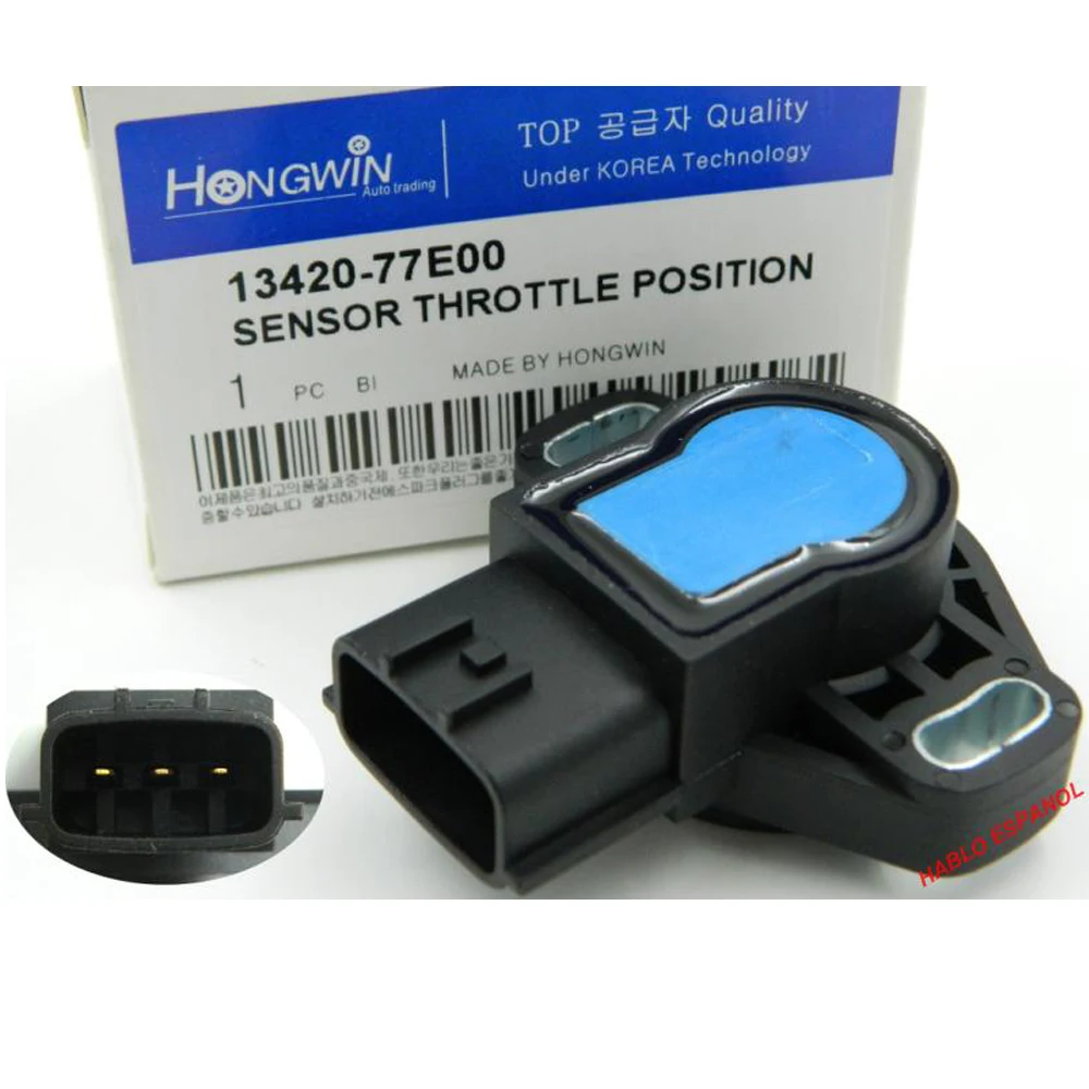 TPS THROTTLE POSITION SENSOR FOR SUBARU IMPREZA LEGACY II FORESTER 2.5 2.2 2.0 HITACHI SERA483-06 13420-77E00