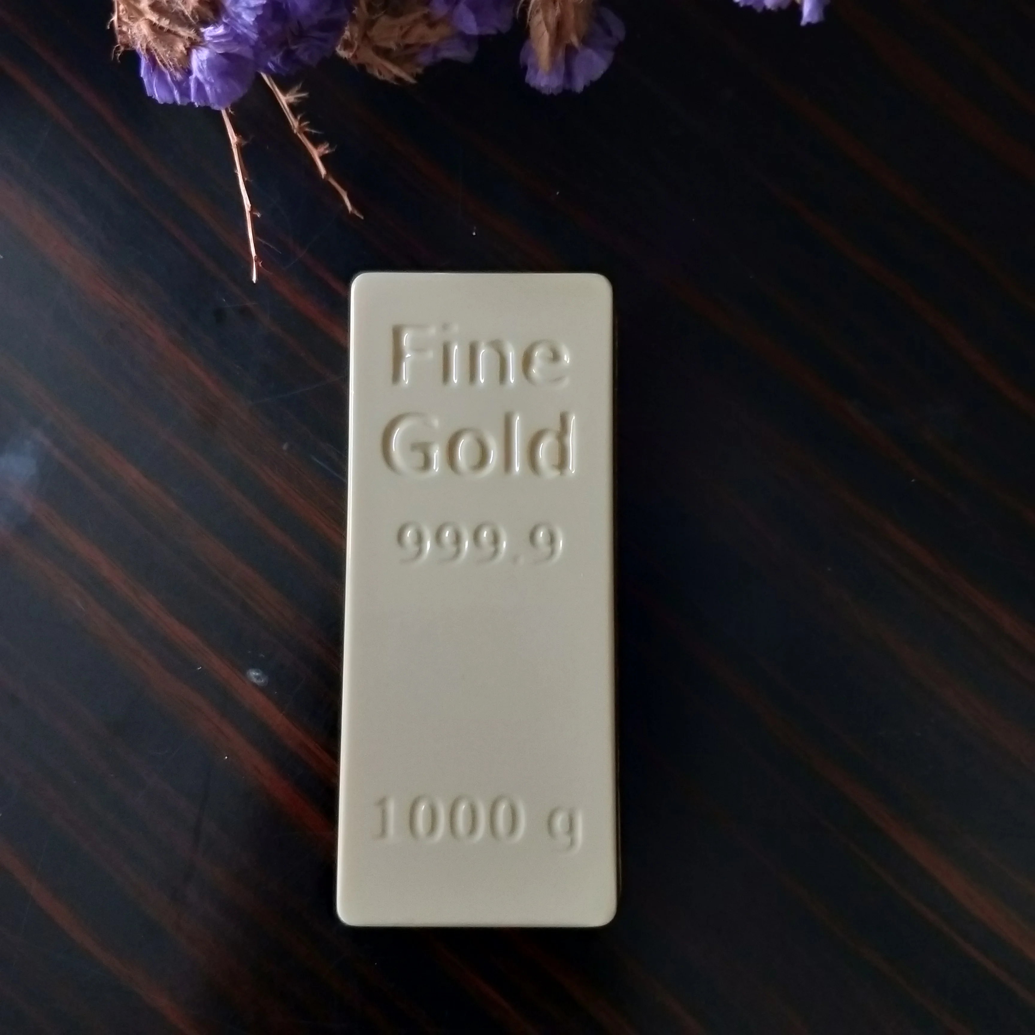 QT0193 PRZY Silicone Mold Fine gold Silicone Fondant Mould bullion Soap Molds gold bar Clay Resin Gypsum Chocolate Candle Mold