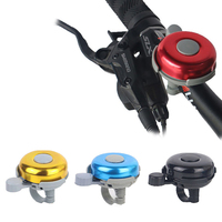 Adults Kids Bike Bell Aluminum Alloy Handlebar Horn Alarm Loud Crisp Clear Ringer Outdoor Safety Cycling Bicycle Accessories