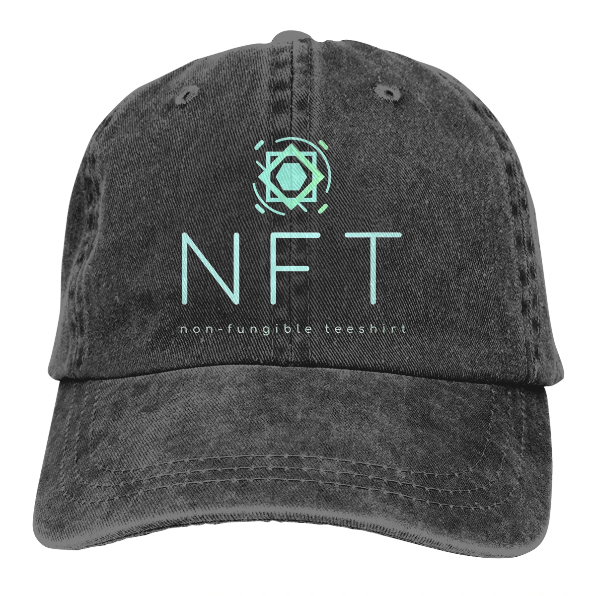 Adjustable Solid Color Baseball Cap NFT Non-fungible Washed Cotton NFT CryptoPunk YABC Sports Woman Hat