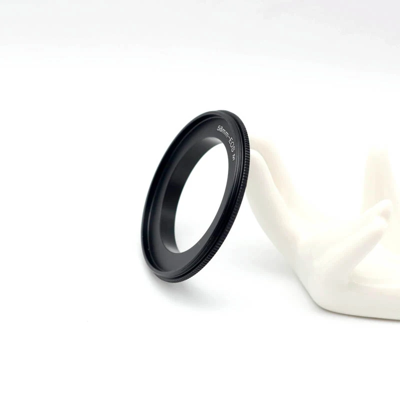 58MM Macro Reverse Lens Adapter Ring Voor Canon EOS mount