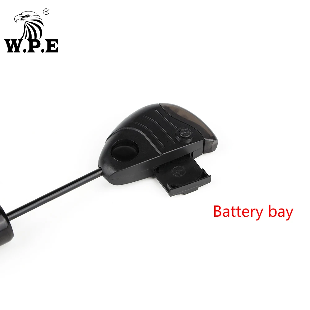 W.P.E 1pcs Carp Fishing Swinger Electronic LED Bite Indicator Illuminated Fishing Swinger Fishing Tackle Fishing Accessories