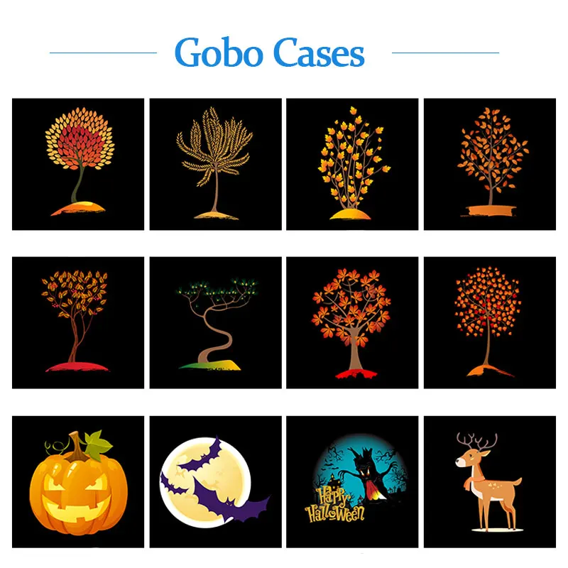 LDLG Outdoor Advertising Projector 80W Static Image Logo Projector for Store Advertisement Stop Logo proyector publicitario