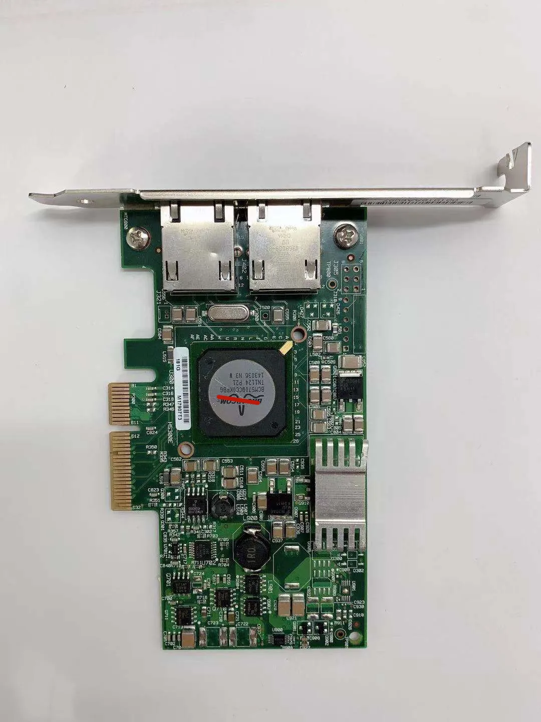 

Industrial control panel BCM5709 CBroadcom II PCI-E 4X 1000M