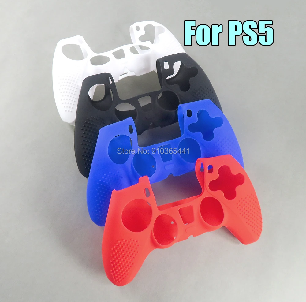 Custodia protettiva in Silicone con manico 1pc custodia protettiva in pelle antipolvere antiscivolo per gioco Controller PS5 s-ony PlayStation