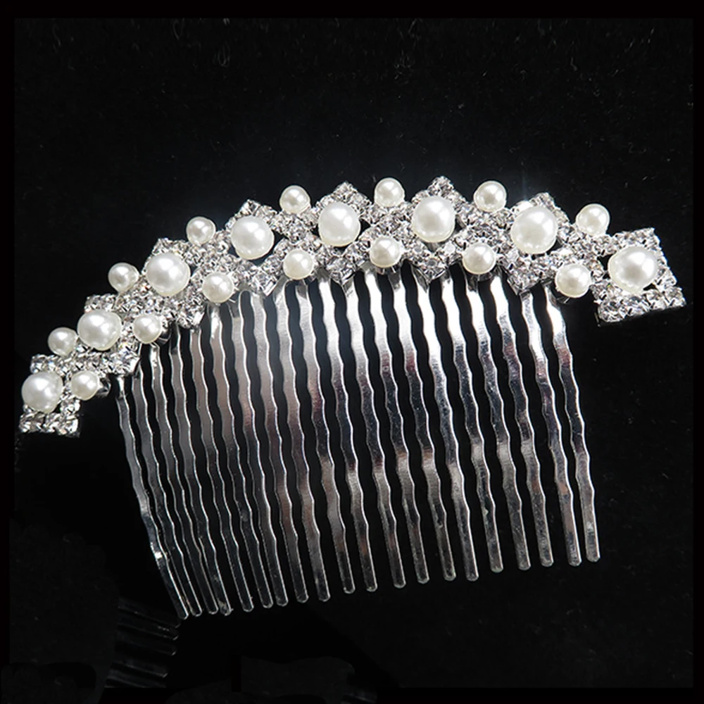 Principessa Corona per le Ragazze Del Partito Da Sposa Corona Tiara Diadema di Cristallo Floreale di Cerimonia Nuziale Accessori Per Capelli Da