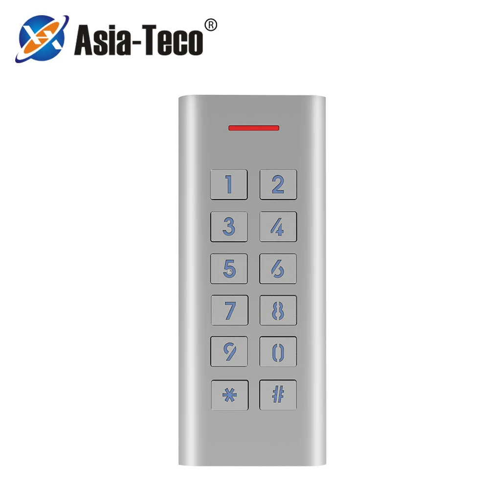 

1000 user IP68 Waterproof Standalone Access Control password pin Code Keypad metal case Security Entry Door opener System