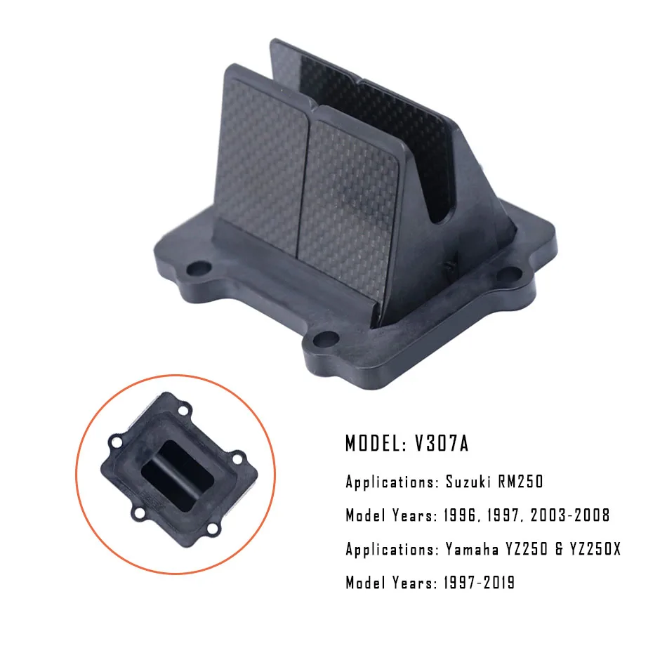 

V307A V Force 3 For Yamaha YZ-250 YZ250 1997-2009 And V-Force Suzuki RM250 Reed Valve Cage