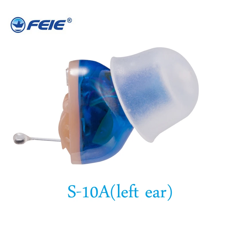 S-10A Hearing Aids Audifonos for Deafness/Elderly Adjustable Micro Wireless Mini Size Invisible Hearing Aid Ear Sound Amplifier