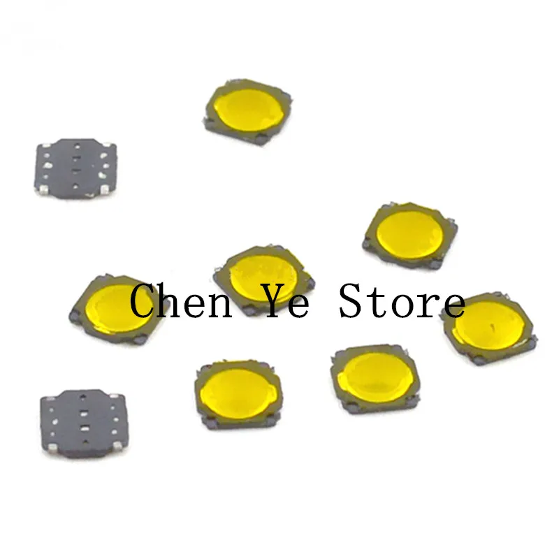 

500PCS 100% NEW 3.7*3.7*0.35 braid film button touch switch 4-pin patch micro button MP3MP4 switch 3.7X3.7X0.35MM