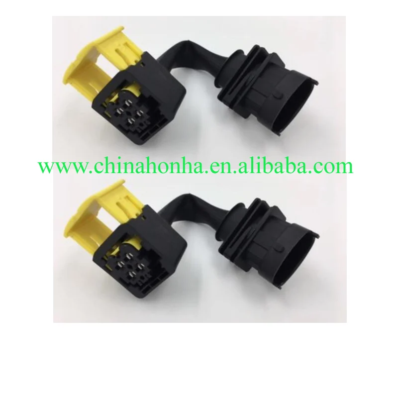 Automotive wiring harness connector nitrox sensor adapter 4 pin 2-1418390-1 conversion 4 pin1928403453